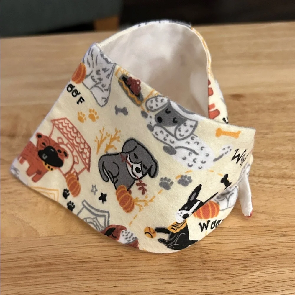 Dog Bandana Halloween Thanksgiving or Fall Season